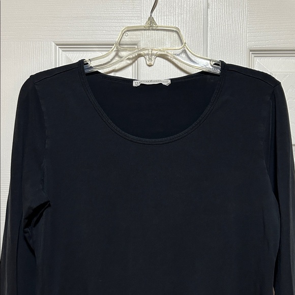 Peruvian Connection Black Long Sleeve Tee - Size Large - Picture 4 of 7